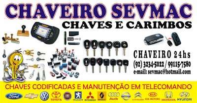 CHAVEIRO 24 HORAS - SEVMAC