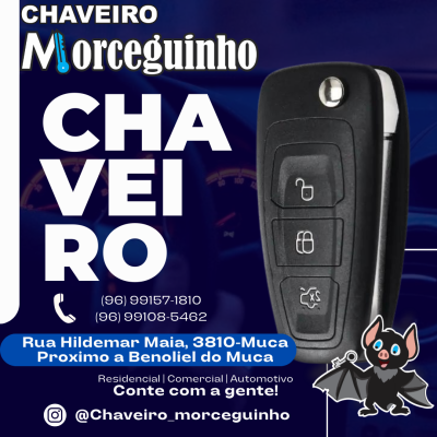 "CHAVEIRO MORCEGUINHO"