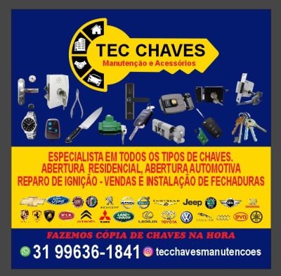 Chaveiro Tec Chaves Manutenção e Acessórios foto 2