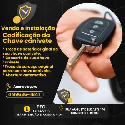 Chaveiro Tec Chaves Manutenção e Acessórios foto 5