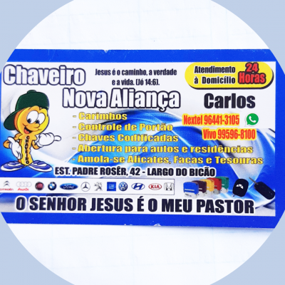 "Chaveiro Nova Aliança RJ"